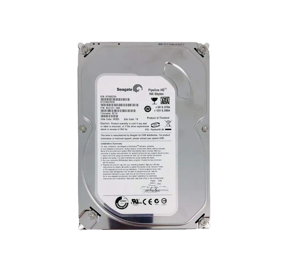 Seagate ST3160310CS 160GB 3Gb/s SATA