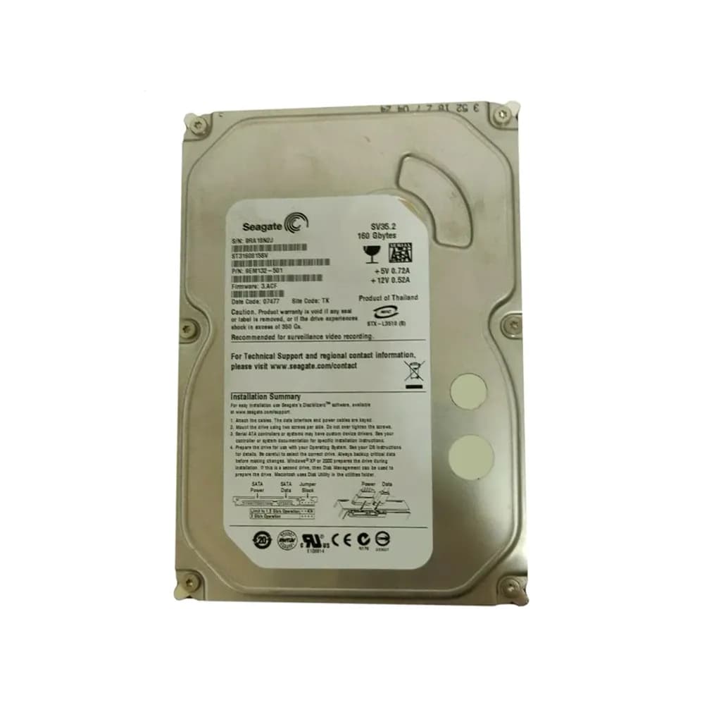 Seagate ST3160815SV 160GB 3Gb/s SATA