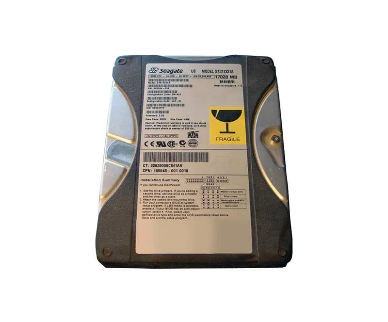 Seagate ST317221A 17.2GB IDE Ultra ATA/66 (ATA-5)