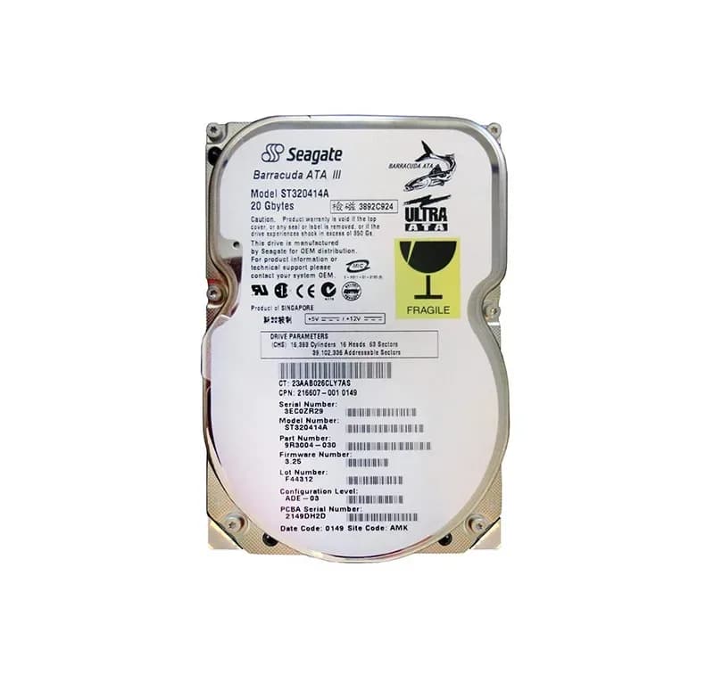Seagate ST320414A 20GB IDE Ultra ATA/100 (ATA-6)