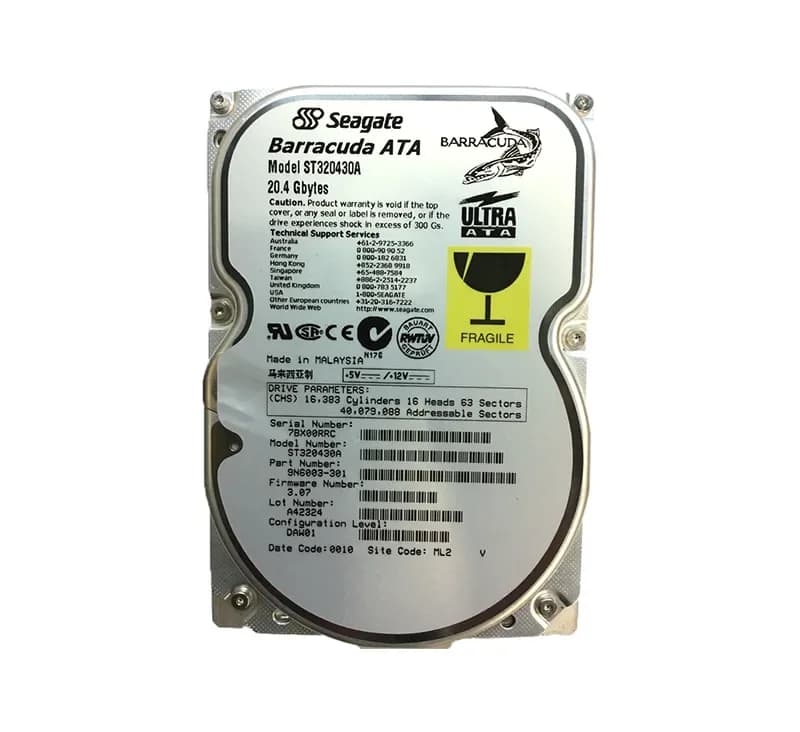 Seagate ST320430A 20.4GB IDE Ultra ATA/66 (ATA-5)