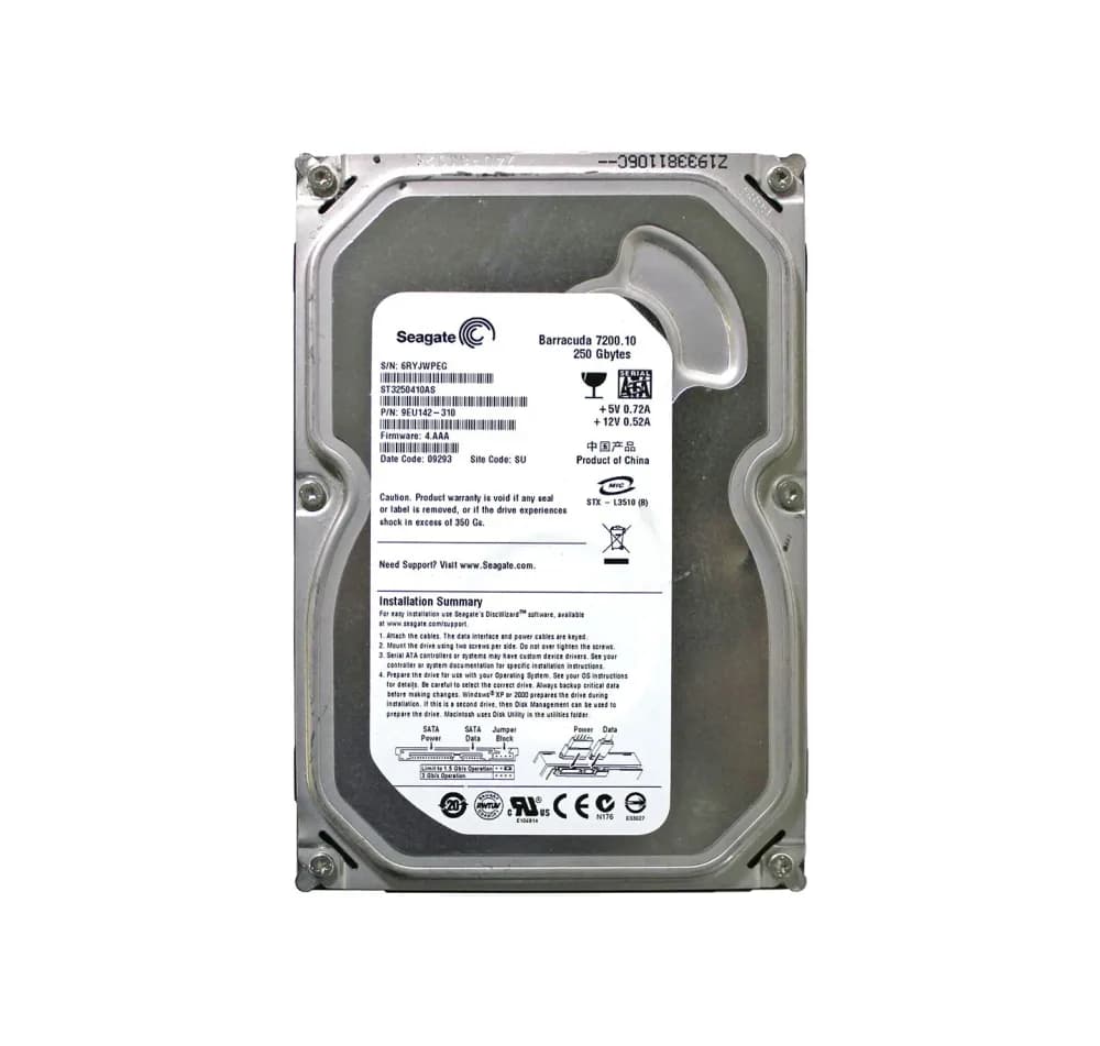 Seagate ST3250410AS 250GB 3Gb/s SATA