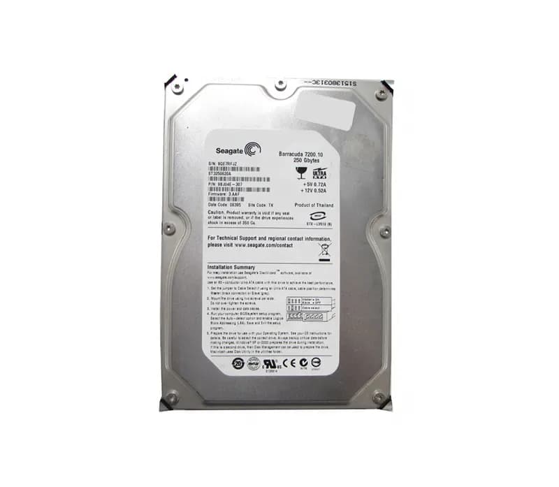 Seagate ST3250620A 250GB IDE Ultra ATA/100 (ATA-6)