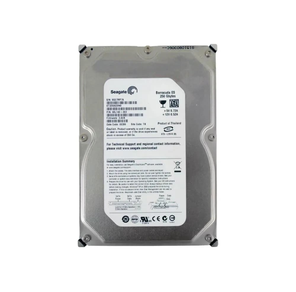 Seagate ST3250620NS 250GB 3Gb/s SATA