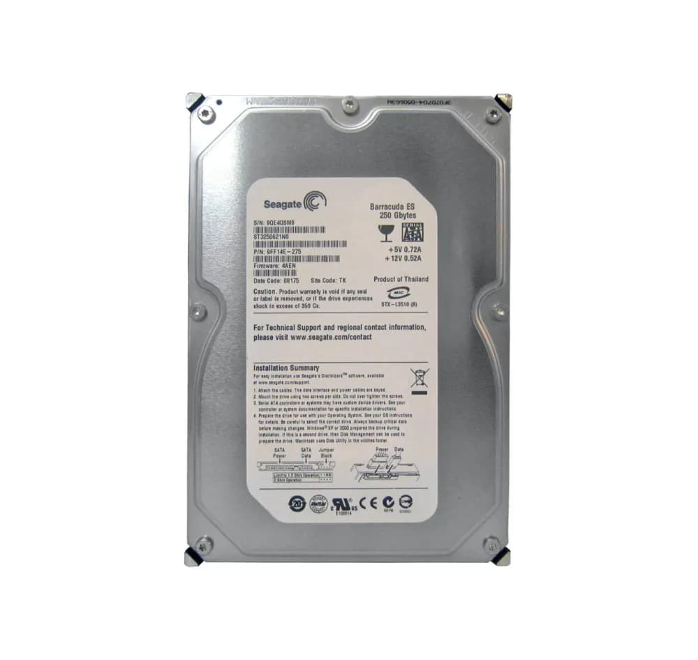 Seagate ST3250621NS 250GB 3Gb/s SATA