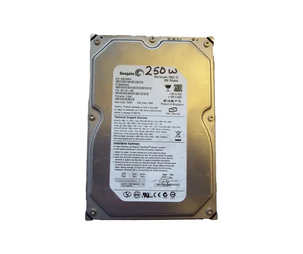 Seagate ST3250820AS 250GB 3Gb/s SATA