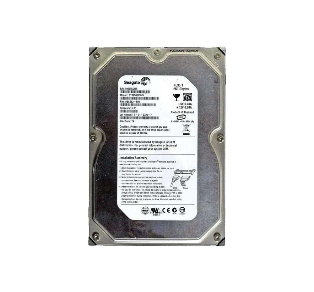 Seagate ST3250823NS 250GB 1.5Gb/s SATA