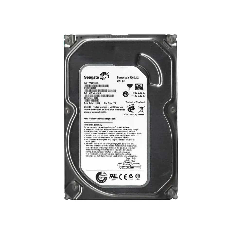 Seagate ST3320413AS 320GB 6Gb/s SATA