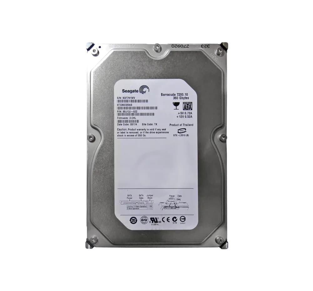 Seagate ST3360320AS 360GB 3Gb/s SATA