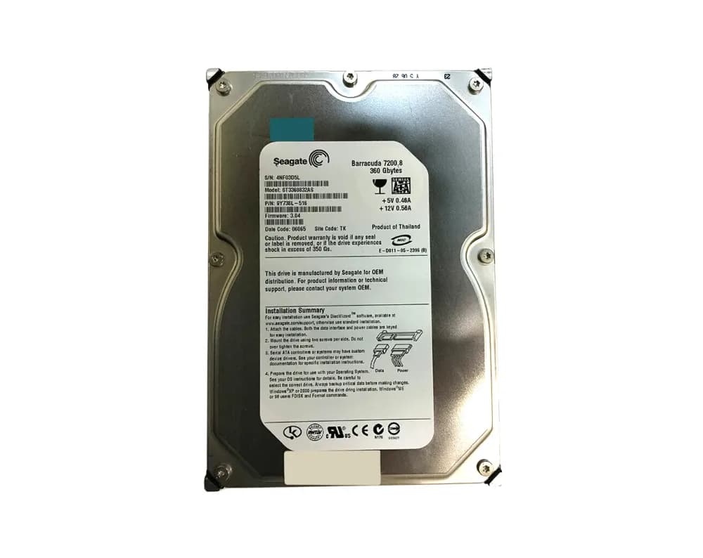 Seagate ST3360832AS 360GB 3Gb/s SATA