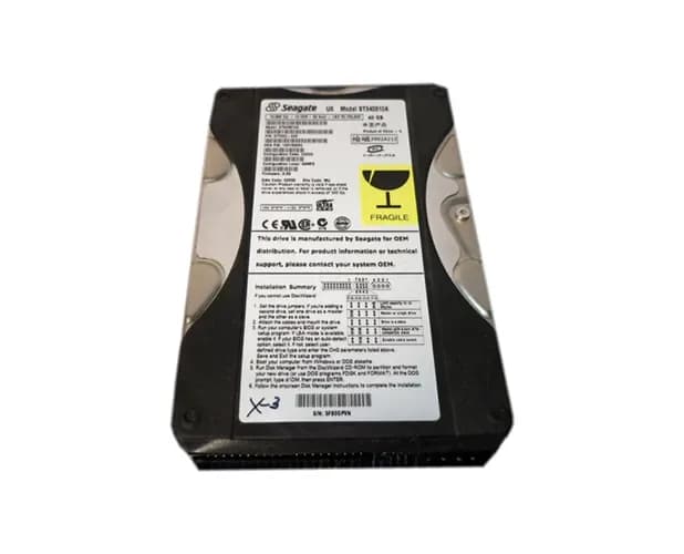 Seagate ST340810A 40GB IDE Ultra ATA/100 (ATA-6)