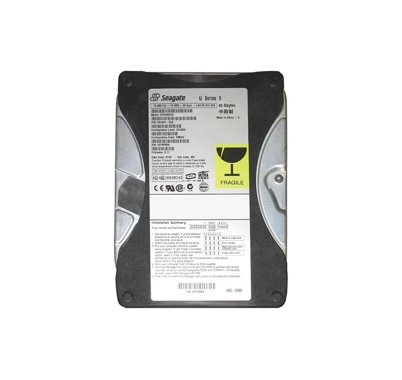 Seagate ST340823A 40GB IDE Ultra ATA/100 (ATA-6)