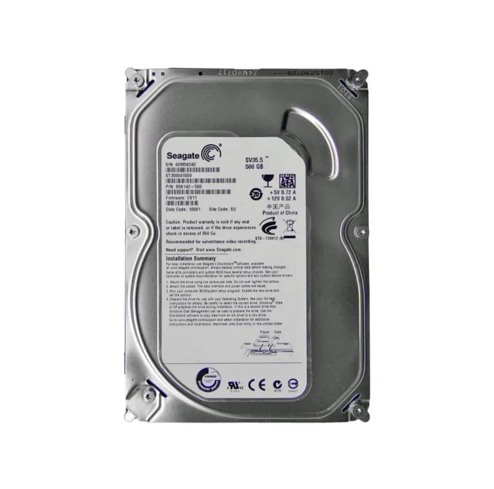 Seagate ST3500410SV 500GB 3Gb/s SATA