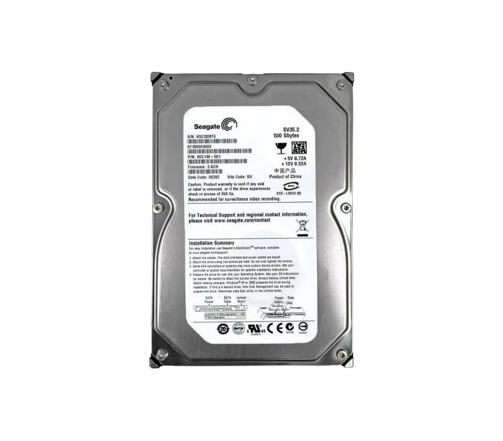Seagate ST3500630SV 500GB 3Gb/s SATA