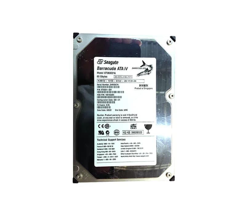 Seagate ST360021A 60GB IDE Ultra ATA/100 (ATA-6)
