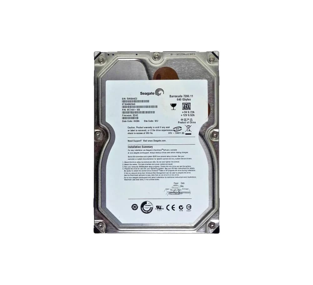 Seagate ST3640623AS 640GB 3Gb/s SATA