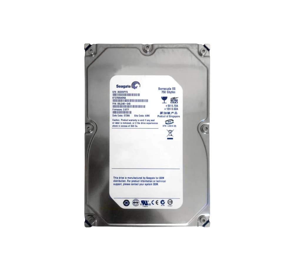 Seagate ST3750640NA 750GB IDE Ultra ATA/100 (ATA-6)