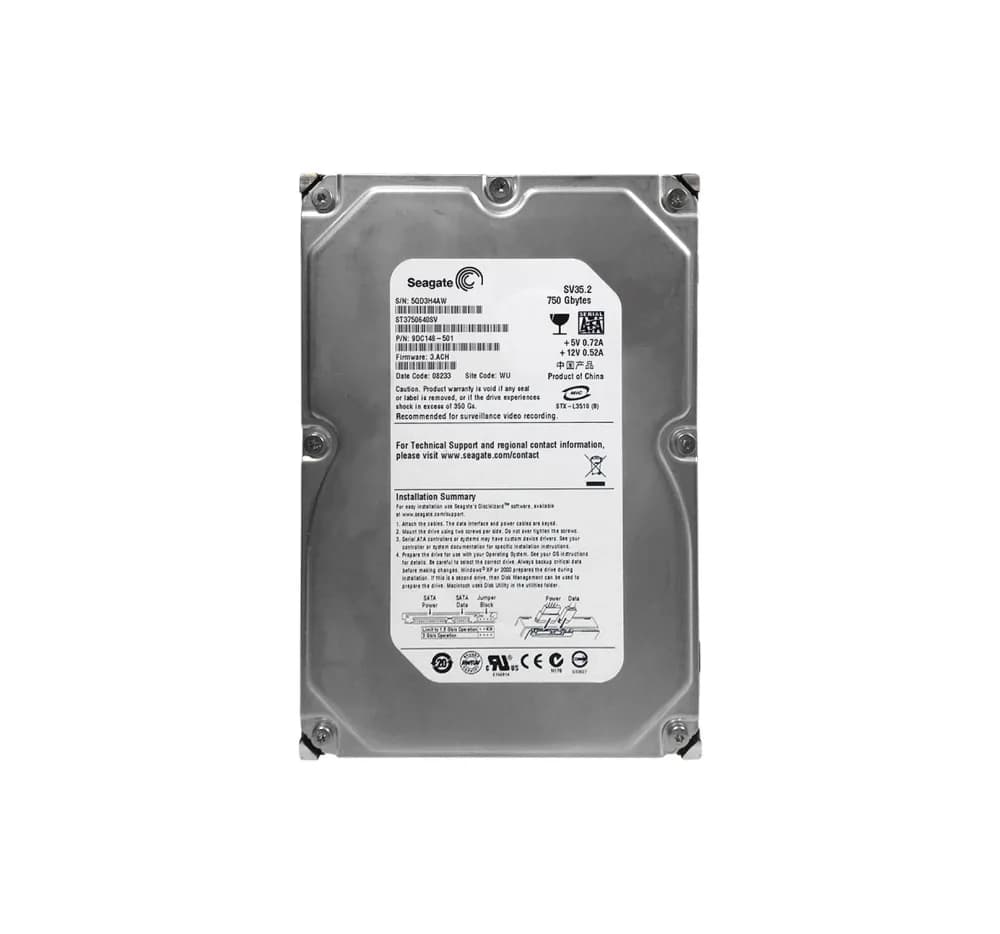 Seagate ST3750640SV 750GB 3Gb/s SATA