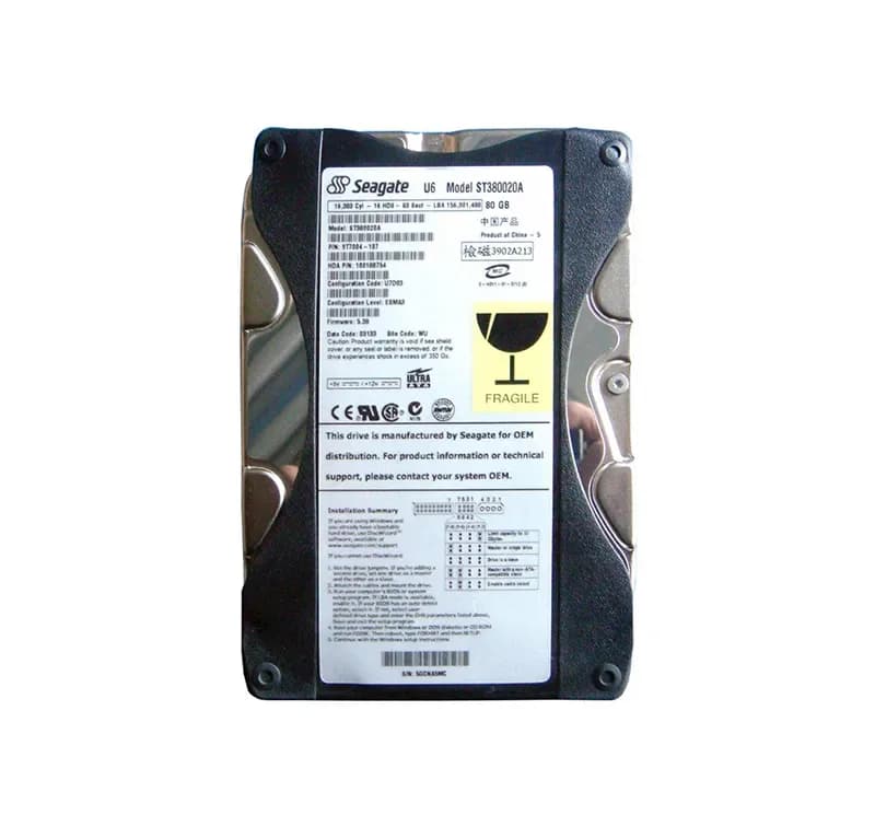 Seagate ST380020A 80GB IDE Ultra ATA/100 (ATA-6)