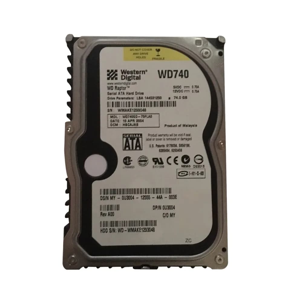 Dell U3004 74GB 1.5Gb/s SATA