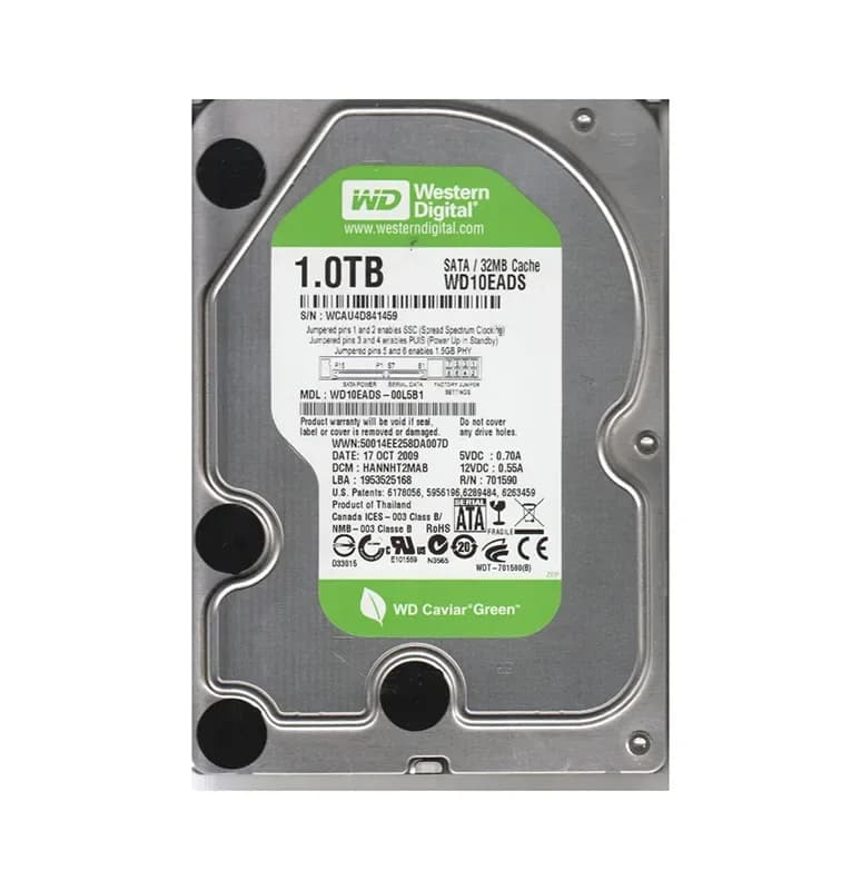Western Digital WD10EADS 1TB 3Gb/s SATA