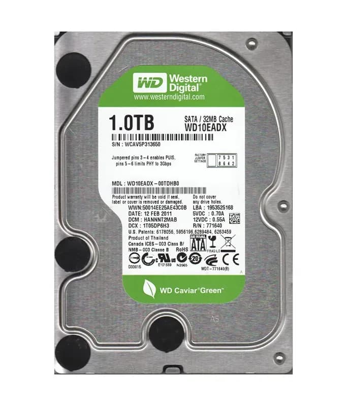 Western Digital WD10EADX 1TB 6Gb/s SATA