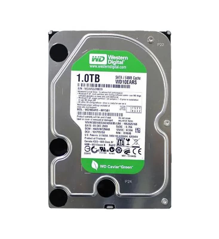 Western Digital WD10EURS 1TB 3Gb/s SATA