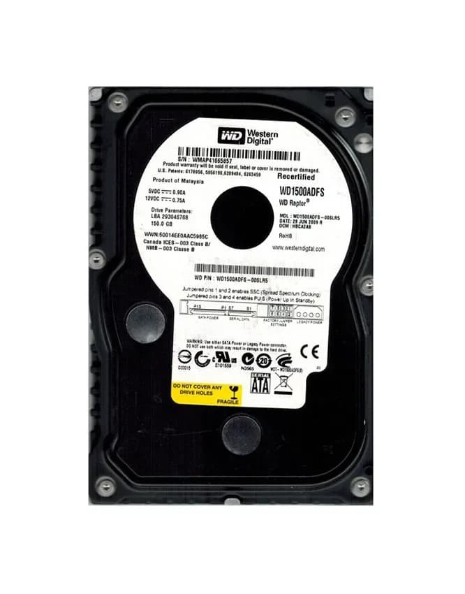 Western Digital WD1500ADFS 150GB 1.5Gb/s SATA