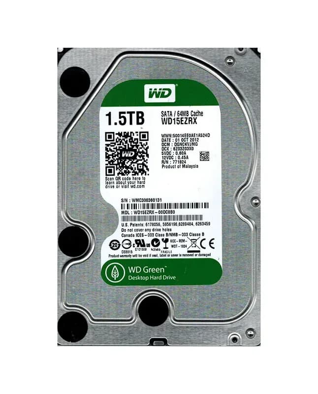 Western Digital WD15EZRX 1.5TB 6Gb/s SATA