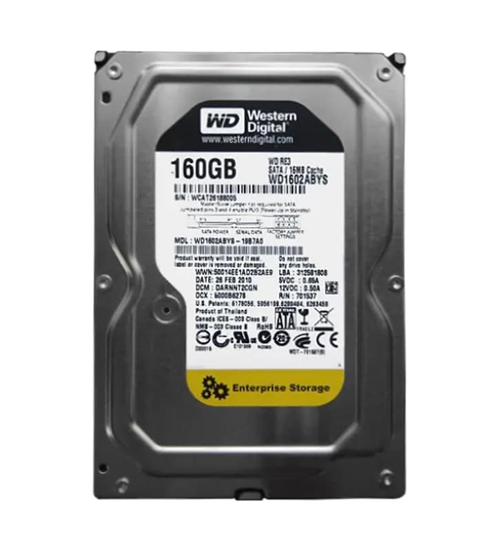 Western Digital WD1602ABYS 160GB 3Gb/s SATA