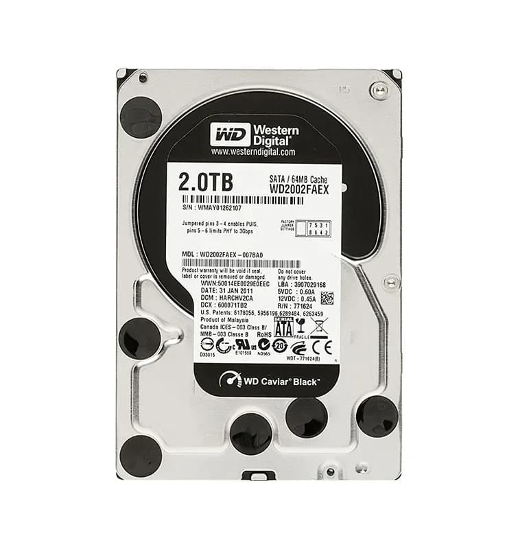 Western Digital WD2002FAEX 2TB 6Gb/s SATA