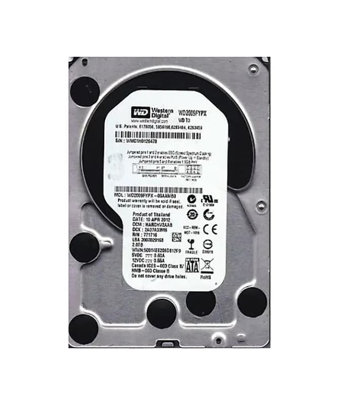 Western Digital WD2009FYPX 2TB 6Gb/s SATA