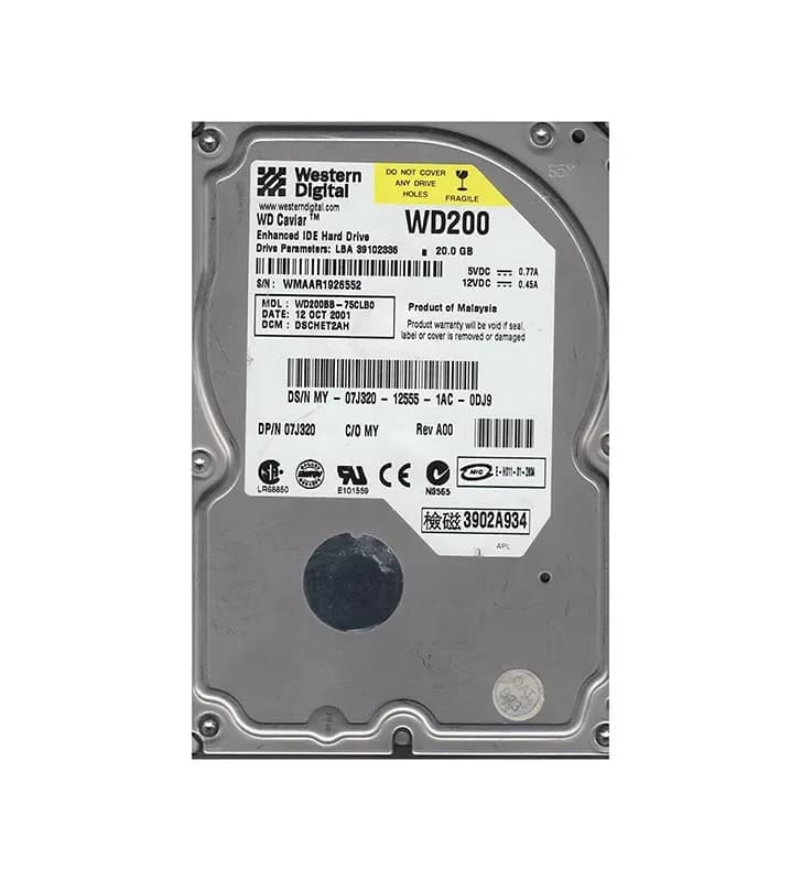 Western Digital WD200BB 20GB IDE Ultra ATA/100 (ATA-6)