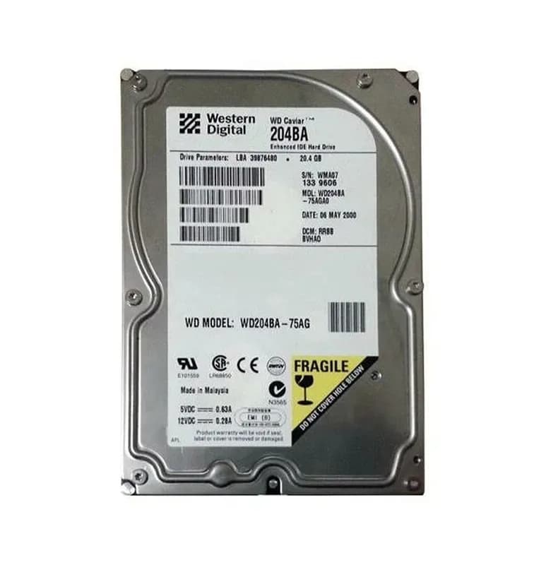 Western Digital WD204BA 20.4GB IDE Ultra ATA/66 (ATA-5)