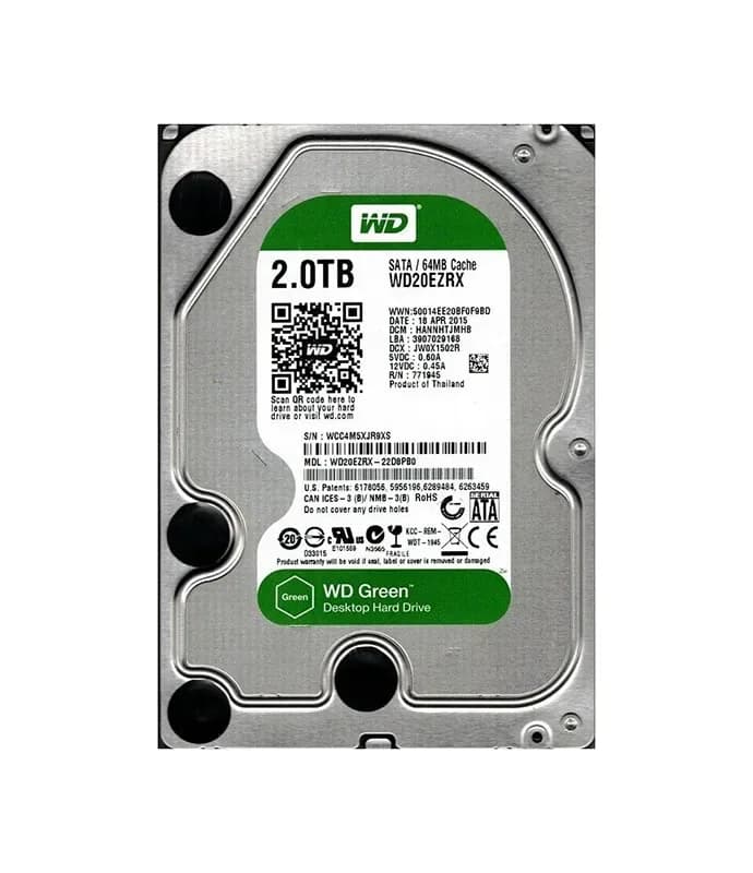 Western Digital WD20EZRX 2TB 6Gb/s SATA