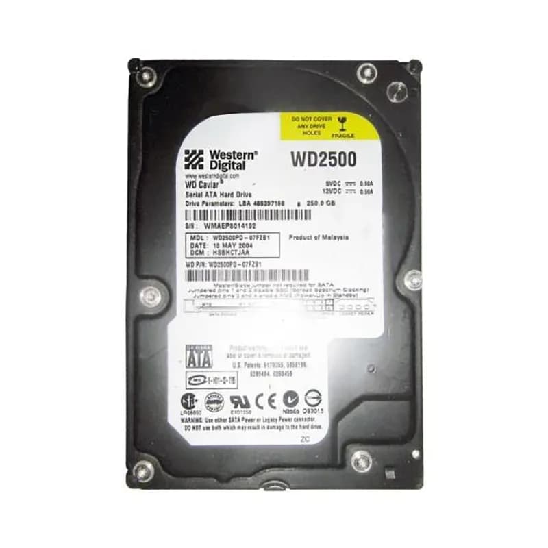 Western Digital WD2500PD 250GB 1.5Gb/s SATA