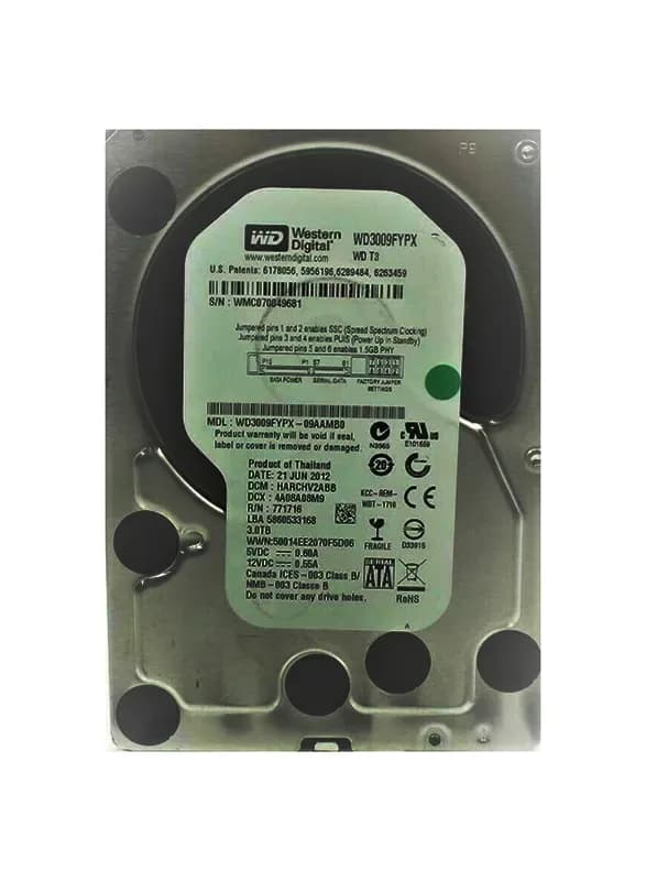 Western Digital WD3009FYPX 3TB 6Gb/s SATA