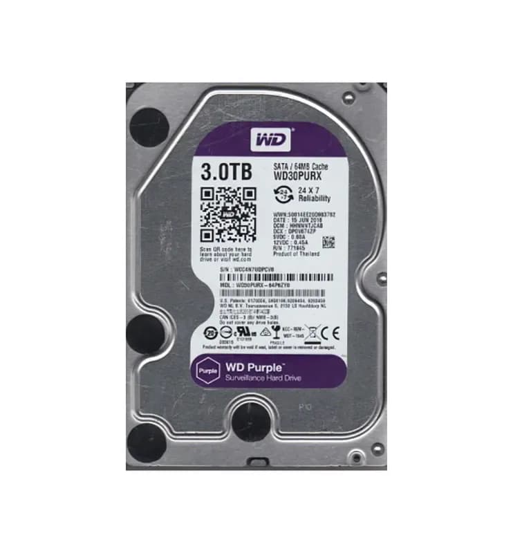 Western Digital WD30PURX 3TB 6Gb/s SATA