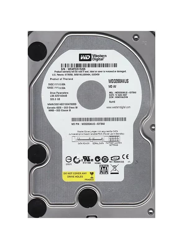 Western Digital WD3200AVJS 320GB 3Gb/s SATA