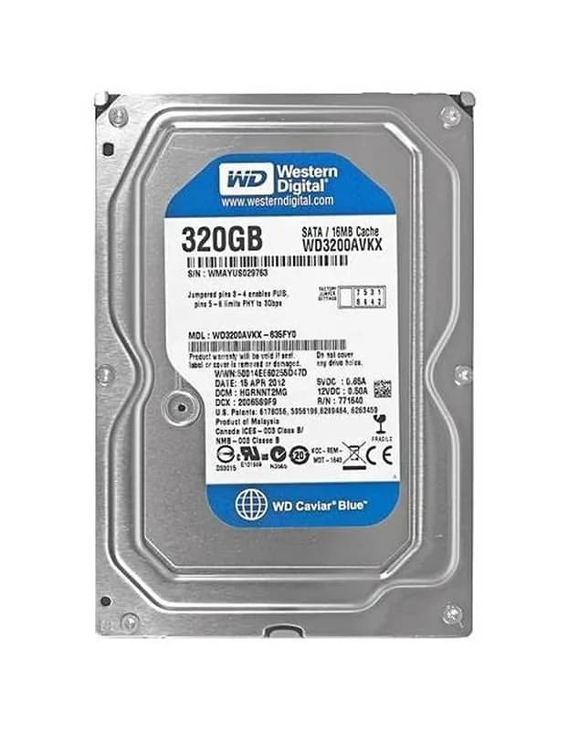 Western Digital WD3200AVKX 320GB 6Gb/s SATA