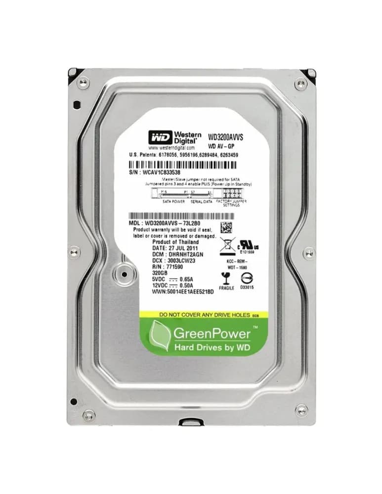 Western Digital WD3200AVVS 320GB 3Gb/s SATA