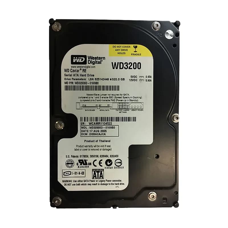 Western Digital WD3200SD 320GB 1.5Gb/s SATA