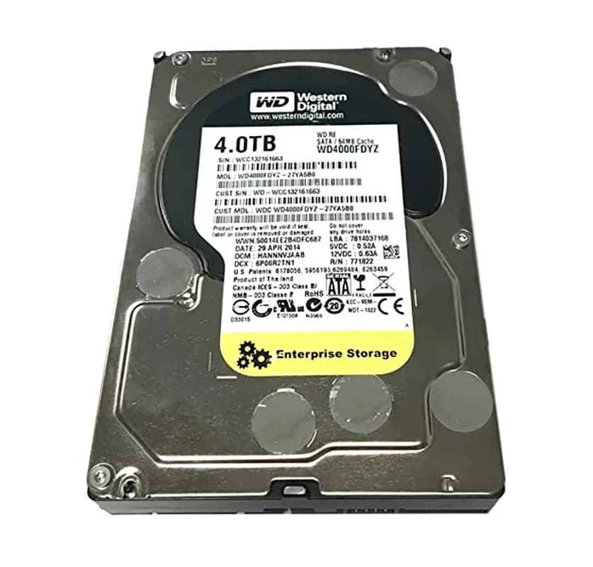 Western Digital WD4000FDYZ 4TB 6Gb/s SATA