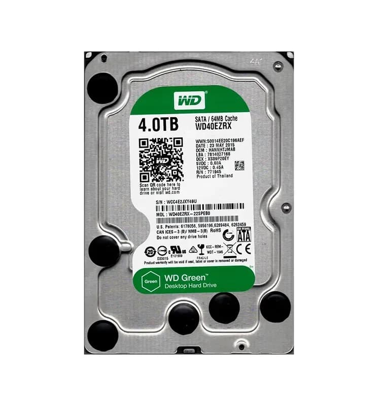 Western Digital WD40EZRX 4TB 6Gb/s SATA