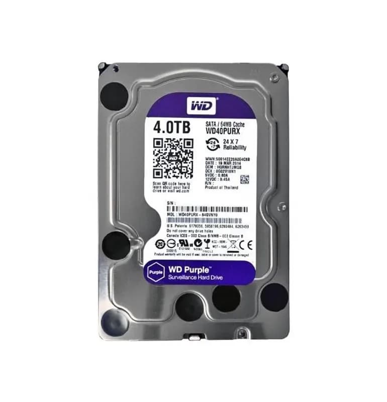 Western Digital WD40PURX 4TB 6Gb/s SATA