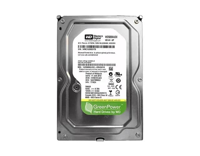 Western Digital WD5000AUDX 500GB 6Gb/s SATA