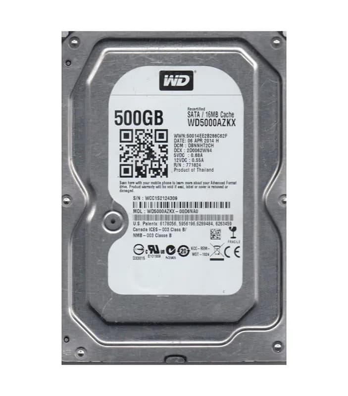 Western Digital WD5000AZKX 500GB 6Gb/s SATA