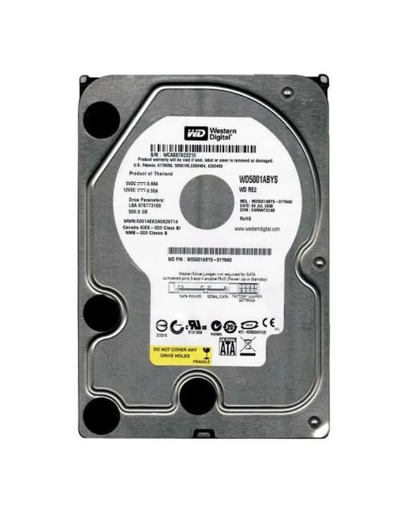 Western Digital WD5001ABYS 500GB 3Gb/s SATA