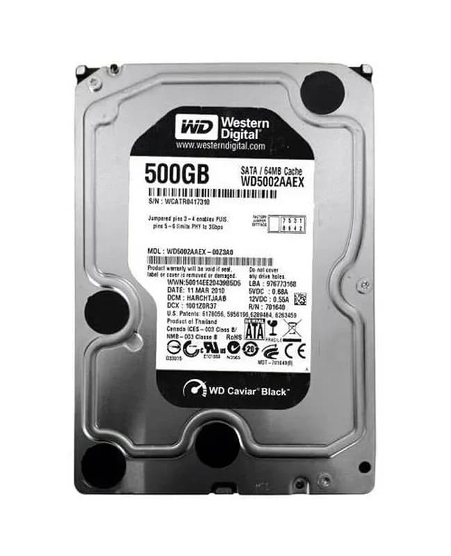 Western Digital WD5002AAEX 500GB 6Gb/s SATA