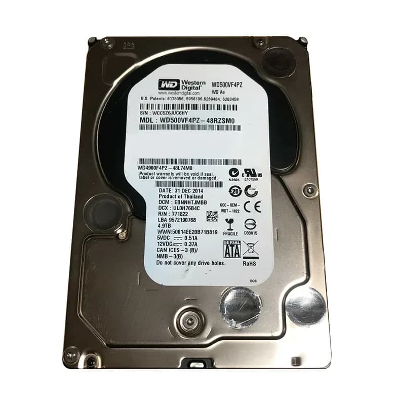 Western Digital WD500VF4PZ 5TB 6Gb/s SATA